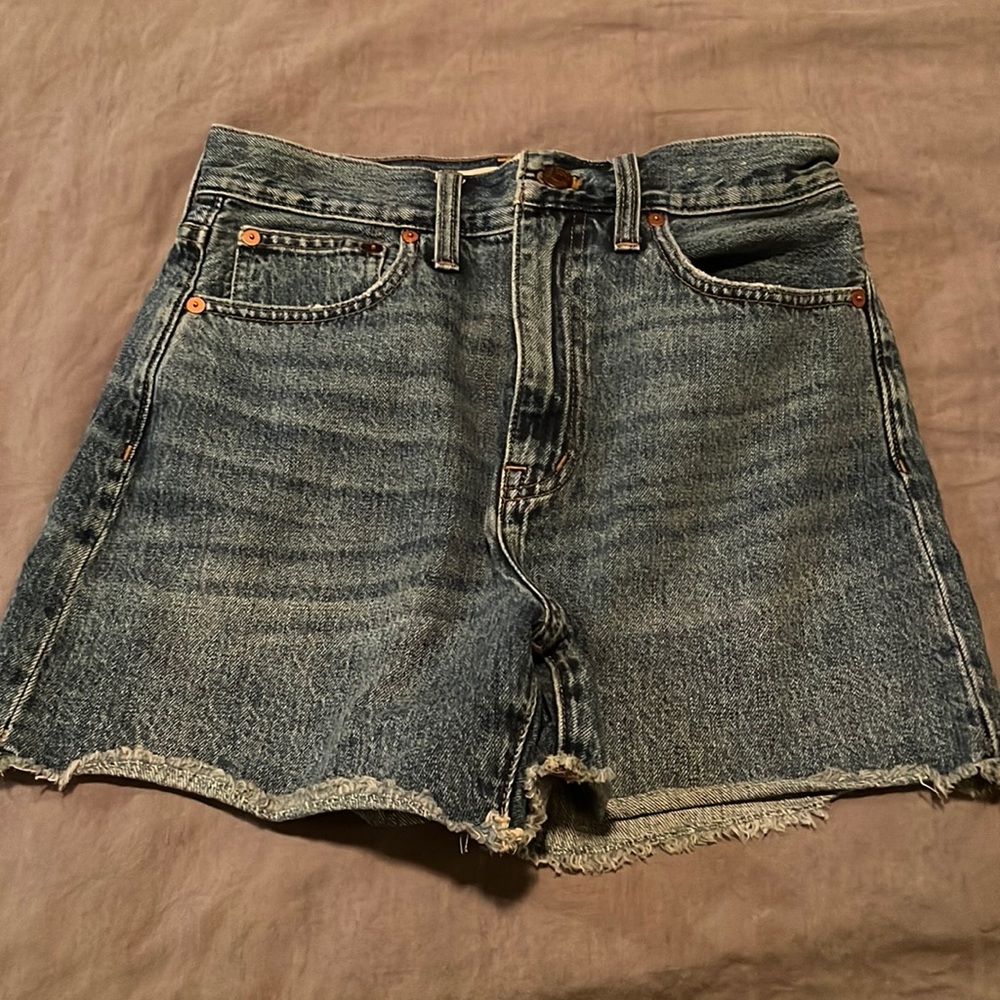 Madewell The Mom Jeanshort